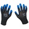 Перчатки нейлоновые SCAFFA "Grip", текстурированное латексное покрытие (облив), размер 8, M (средний), 00-00015294 - фото 15002105
