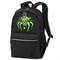 Рюкзак BRAUBERG FASHION CITY универсальный, 2 отделения, "Green Spider", черный, 46х31х15 см, 273839 - фото 15013695