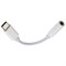 Переходник для наушников с Type-C на AUX (MINI JACK 3.5 мм), SONNEN, 0,1 м, белый, 513566 - фото 15027544