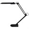 Настольная лампа светильник Дельта + на подставке, ЛЮМИНЕСЦЕНТНАЯ, цоколь 2G7, 11 Вт, чёрный - фото 15049180