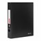 Папка на 2 кольцах BRAUBERG "Стандарт", 40 мм, черная, до 300 листов, 0,9 мм, 221618 - фото 15055208