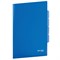 Папка-уголок с 3 отделениями, жесткая, BRAUBERG, синяя, 0,15 мм, 224885 - фото 15055282