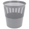 Корзина для бумаг BRAUBERG сетчатая, 9 л, серая, 237002 - фото 15055666