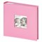 Фотоальбом BRAUBERG "Cute Baby" на 200 фото 10х15 см, под кожу, бумажные страницы, бокс, розовый, 391141 - фото 15057683