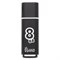 Флеш-диск 8 GB, SMARTBUY Glossy, USB 2.0, черный, SB8GBGS-K - фото 15058286