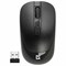 Мышь беспроводная бесшумная DEFENDER Wave MM-995, USB, 3 кнопки + 1 колесо-кнопка, оптическая, черная, 52995 - фото 15058342