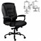 Кресло офисное "Ровер" CH-708, усиленное, НАГРУЗКА до 150 кг, экокожа, черное - фото 15058791