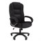 Кресло офисное Chairman CH 600, велюр, черное, 7158676 - фото 15058801