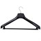 Вешалка-плечики, размер 50-52, пластик, анатомическая, перекладина, крючки для бретелей, черный, С041 - фото 15058924