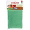 Тряпка для мытья пола из микрофибры, СУПЕР ПЛОТНАЯ, 50х60 см, зеленая, 300 г/м2, LAIMA, 601251 - фото 15058929