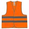 Жилет сигнальный, 2 светоотражающие полосы, ОРАНЖЕВЫЙ, XXXL (60-62), ГРАНДМАСТЕР, 610888 - фото 15059846