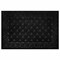 Коврик придверный 40х60 см, ЧЕРНЫЙ, грязезащитный, 430 г/м2, фактурный рисунок ЧЕШУЙКИ, ЛЮБАША, 701057 - фото 15060886