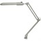 Настольная лампа светильник Дельта на струбцине, ЛЮМИНЕСЦЕНТНАЯ, цоколь 2G7, 11 Вт, серый - фото 15065011