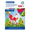 Картон цветной А4 немелованный ВОЛШЕБНЫЙ, 20 листов, 10 цветов, в папке, BRAUBERG, 200х290 мм, 113547 - фото 15081045