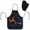 Фартук с нарукавниками для уроков труда ЮНЛАНДИЯ, регулировка по росту, 46х54 см, "Volcano split", 273632 - фото 15081211