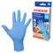 Перчатки нитриловые многоразовые ОСОБО ПРОЧНЫЕ, 5 пар (10 штук), размер 7-8, M (средний), голубые, LAIMA, 605017 - фото 15083472