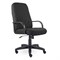 Кресло офисное "Менеджер", ткань, монолитный каркас, черное С-11, В-14 - фото 15097574