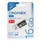 Флеш-диск 16 GB, CROMEX (КРОМЕКС) Ultra USB 3.1, металлический корпус, черный, 514162 - фото 15106137