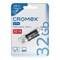 Флеш-диск 32 GB, CROMEX (КРОМЕКС) Ultra USB 3.1, металлический корпус, черный, 514163 - фото 15106138
