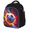 Рюкзак BRAUBERG KIDS MIND с пеналом в комплекте, 2 отделения, "Football", 40х28х18 см, 273178 - фото 15140121