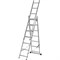 Трехсекционная алюминиевая лестница Сибртех 97817 - фото 15144311