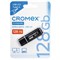 Флеш-диск 128 GB, CROMEX (КРОМЕКС) Standard USB 2.0, черный, 514161 - фото 15165203