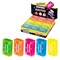 Ластик ЮНЛАНДИЯ "НЕОНЧИКИ", 38х24х12 мм, цвет ассорти, экологичный ПВХ, 228077 - фото 15168331