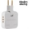 Сетевой электрический плоский тройник idealim 111 - фото 15191785