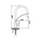 Смеситель для кухни SHEVANIK S743H-3 - фото 15255395