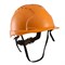 Каска защитная с вентиляцией (с храповиком), оранжевая - фото 15269420