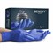 Перчатки нитриловые смотровые 50 пар (100 штук), размер 8-9, L (большой), сиреневые, BENOVY MultiColor - фото 15632775