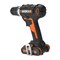 Ударная аккумуляторная дрель-шуруповерт WORX WX370 - фото 15727781