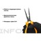 Никелированные длинногубцы Inforce 06-18-47 - фото 15787355