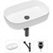 Накладная раковина для ванной Lavinia Boho Bathroom Sink Slim - фото 15834361