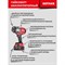 Ударный аккумуляторный бесщеточный гайковерт Rotake 8812 (T2-40D) - фото 15834918