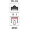 Сетевой коннектор REXANT RJ-45 8P8C CAT 5e - фото 15848374
