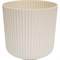 Кашпо IDEA ВЕЛЬВЕТ D140 мм 1,6л с пристегнутым поддоном, белый ротанг М - фото 15975231