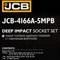 Набор головок ударных глубоких JCB JCB-4166A-5MPB(60549) - фото 15992300