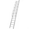 Приставная односекционная лестница MEGAL ЛПА-6х0.75 - фото 16000819