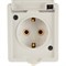 Брызгозащищенная одноместная розетка Кунцево-Электро РА16-660 - фото 16002713