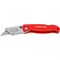 Пластиковый складной быстросменный нож WORKPRO WP211002 - фото 16008763