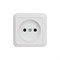 Одноместная накладная розетка IN HOME BOLLETO - фото 16028654