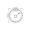 Круглая мойка MIXLINE 528185 - фото 16056450