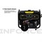 Бензиновый генератор Inforce GL 6500 - фото 16063975