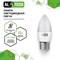 Лампочка светодиодная ALTECH LED С35-12W-840-E27 - фото 16066357