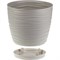 Кашпо IDEA ДЮНА D150 мм, 1.7 л, с поддоном М 3068 - фото 16079535