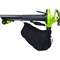 Аккумуляторный воздуходув-садовый пылесос GreenWorks 2406907USB4 - фото 16144604