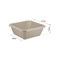Квадратный таз IDEA М 2579 Латте - фото 16183827