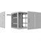 Телекоммуникационный настенный шкаф Cabeus SH-05F-9U60/45m - фото 16197086