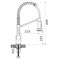 Пружинный смеситель для кухни SHEVANIK S963T - фото 16266628